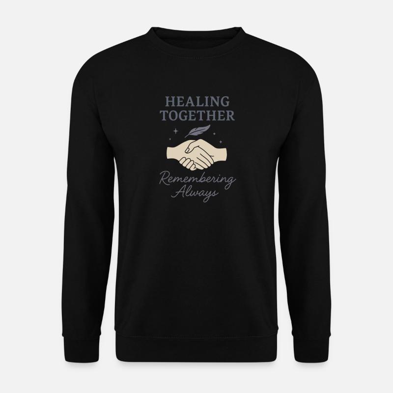 Bereavement Support Remembrance Group - Unisex Sweatshirt - black