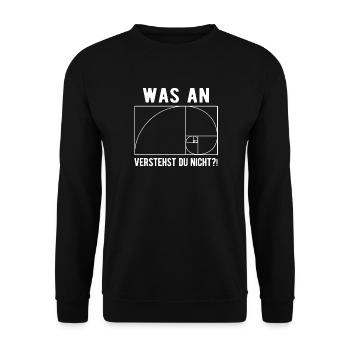 Informatiker Programmierer Computer Spruch Geek  - Unisex Pullover - Schwarz - Vorne - Alina (178cm) & Michal (187cm)