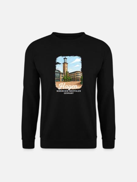 Hagen, North Rhine-Westphalia - Unisex Sweatshirt - black