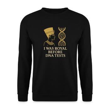 L’archéologie pharaonienne dans l’Égypte ancienne - Sweat-shirt Unisexe - noir - Devant - Alina (178cm) & Michal (187cm)