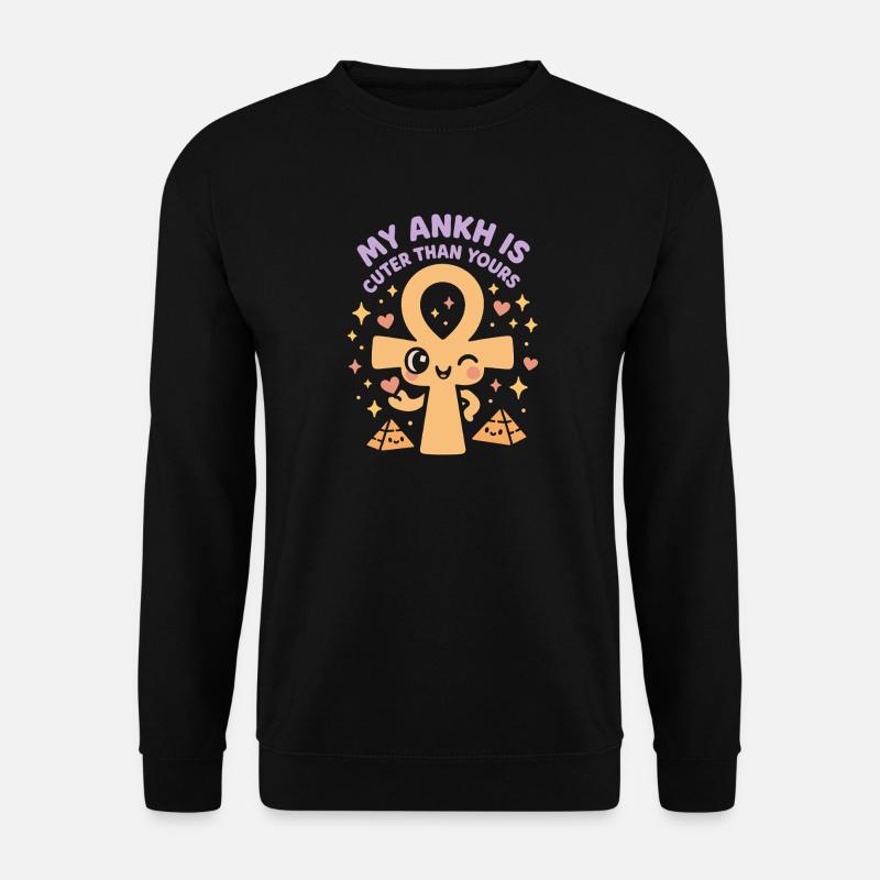 Pharaoh Archaeology in Ancient Egypt - Unisex Sweatshirt - black