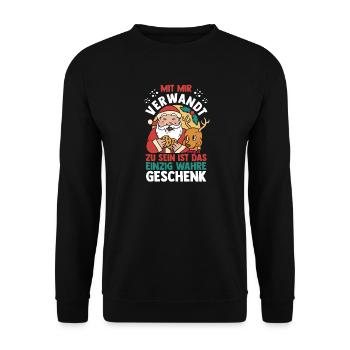 Archery Archery Archery - Unisex Sweatshirt - black - Front - Alina (178cm) & Michal (187cm)