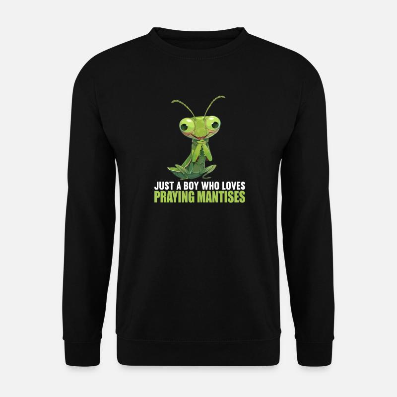Gottesanbeterinnen Gottesanbeterin - Unisex Pullover - Schwarz