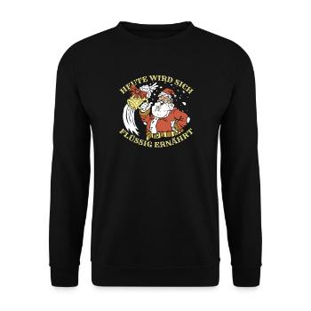 Archery Archery Archery - Unisex Sweatshirt - black - Front - Alina (178cm) & Michal (187cm)