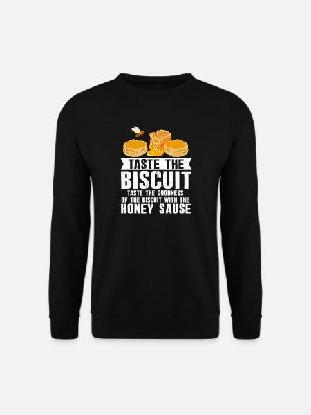 Taste the Biscuit Honey Drizzle - Unisex Sweatshirt - black
