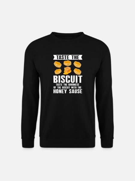 Honey Biscuit Sauce Illustration - Unisex Sweatshirt - black