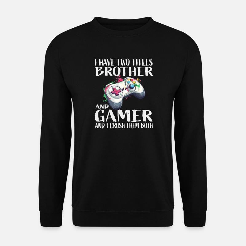 Bruder Gamer - Unisex Pullover - Schwarz