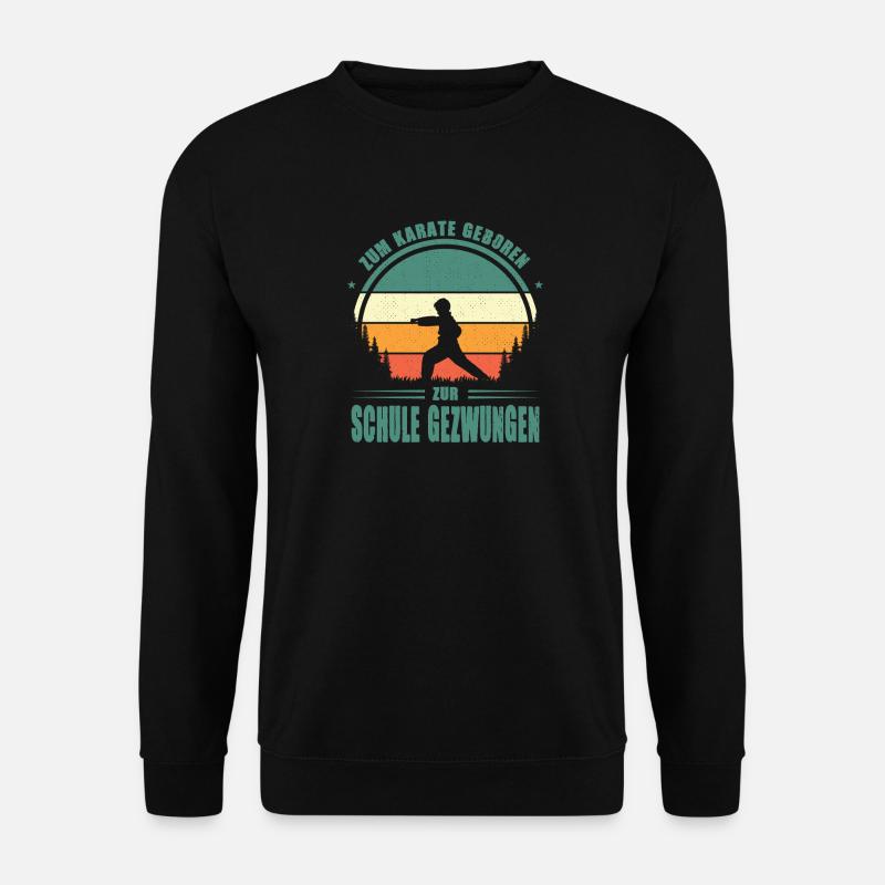 Karate Training Geschenke Karatetraining - Unisex Pullover - Schwarz