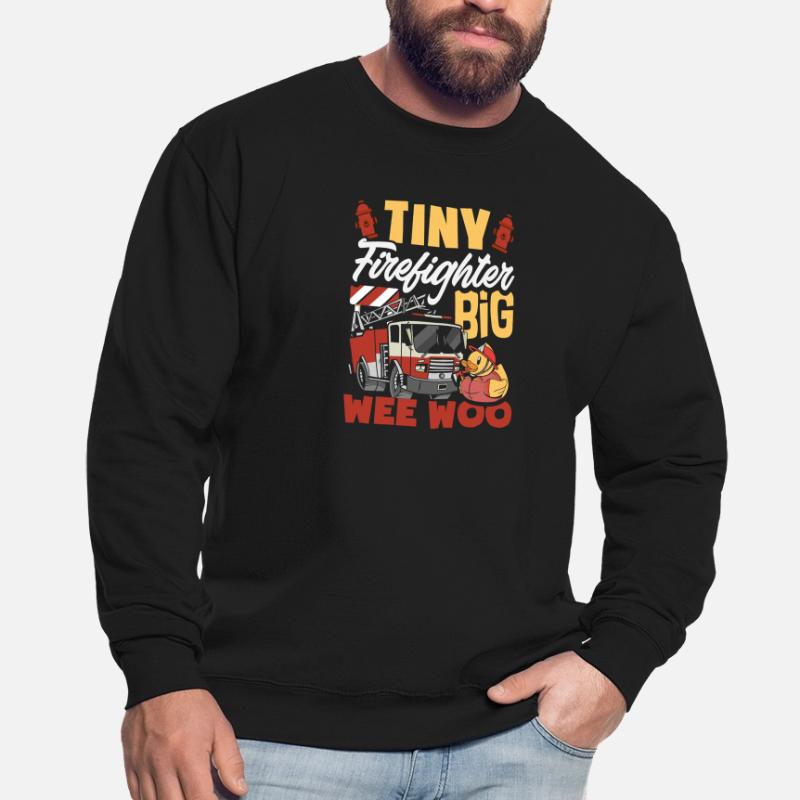 Wee Woo Squad Fire Tiny Feuerwehrmann Unisex Pullover