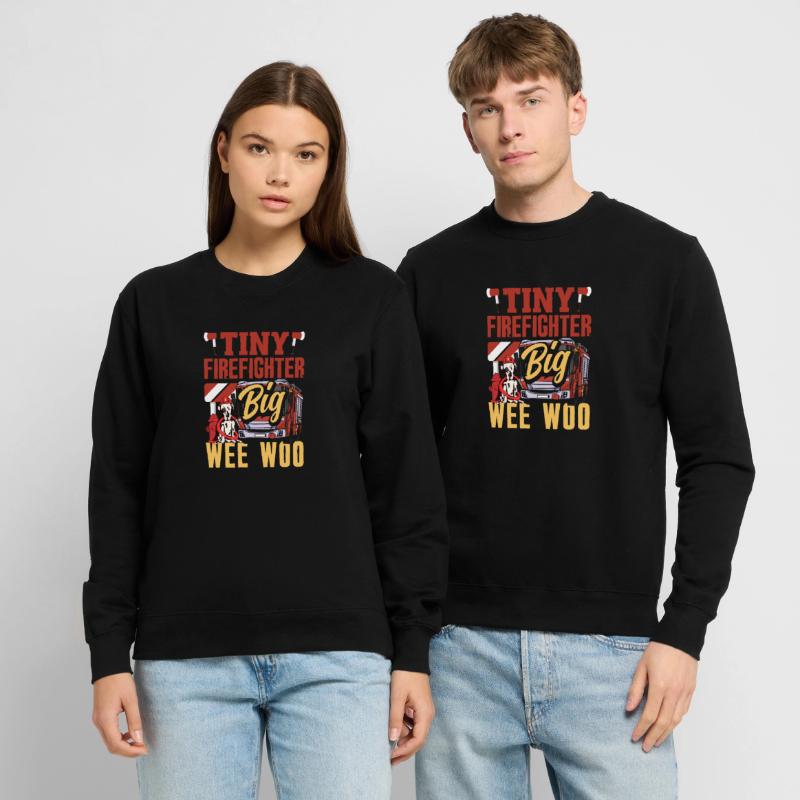 Wee Woo Squad Fire Tiny Firefighter Unisex Sweatshirt