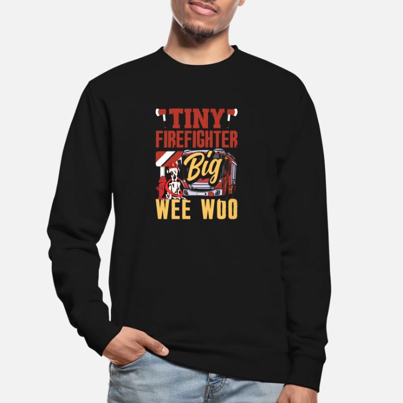 Wee Woo Squad Fire Tiny Firefighter Unisex Sweatshirt
