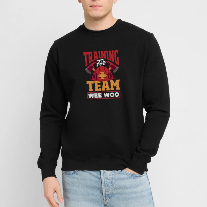 Wee Woo Squad Fire Tiny Firefighter Unisex Sweatshirt