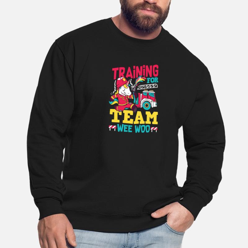 Wee Woo Squad Fire Tiny Firefighter Unisex Sweatshirt