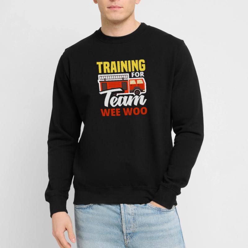 Wee Woo Squad Fire Tiny Feuerwehrmann Unisex Pullover