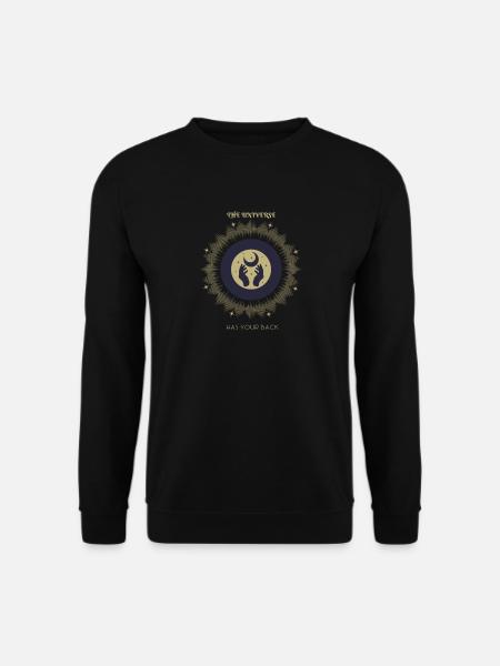 The_Universe_has_yor_back - Unisex Sweatshirt - black