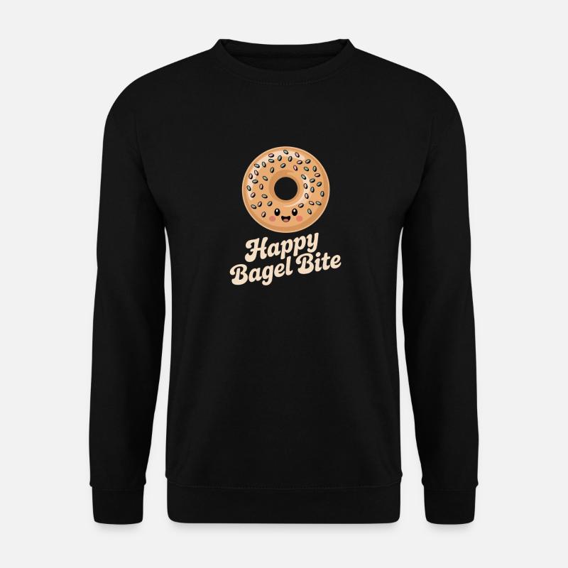 Bagel  - Unisex Pullover - Schwarz