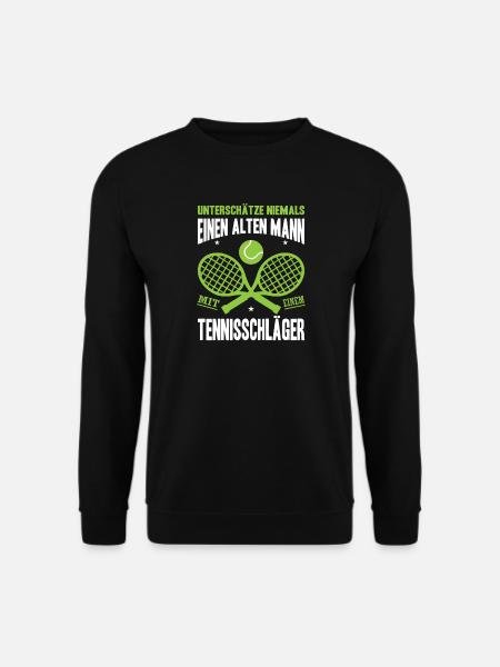 Tennis Player Gifts Tennis Sayings Outfits - Unisex Sweatshirt - black