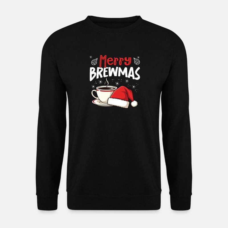 Merry Brewmas, Funny - Unisex Sweatshirt - black