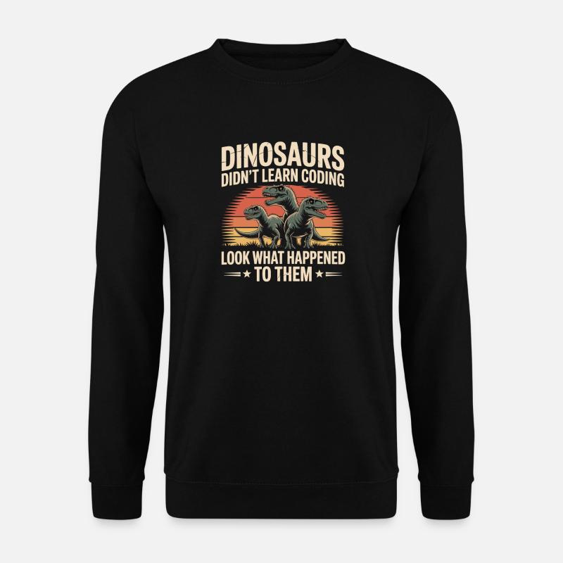 Lustiger Softwareentwickler-Kopierhumor - Unisex Pullover - Schwarz
