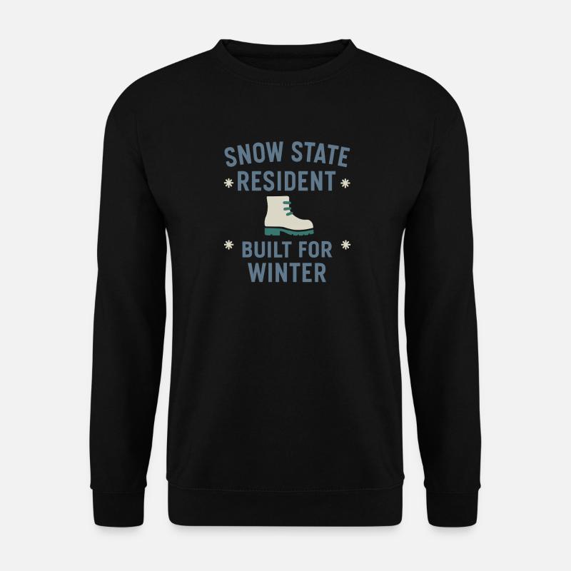 Kaltes Staatsleben Geschenk Eiskalte - Unisex Sweatshirt - black
