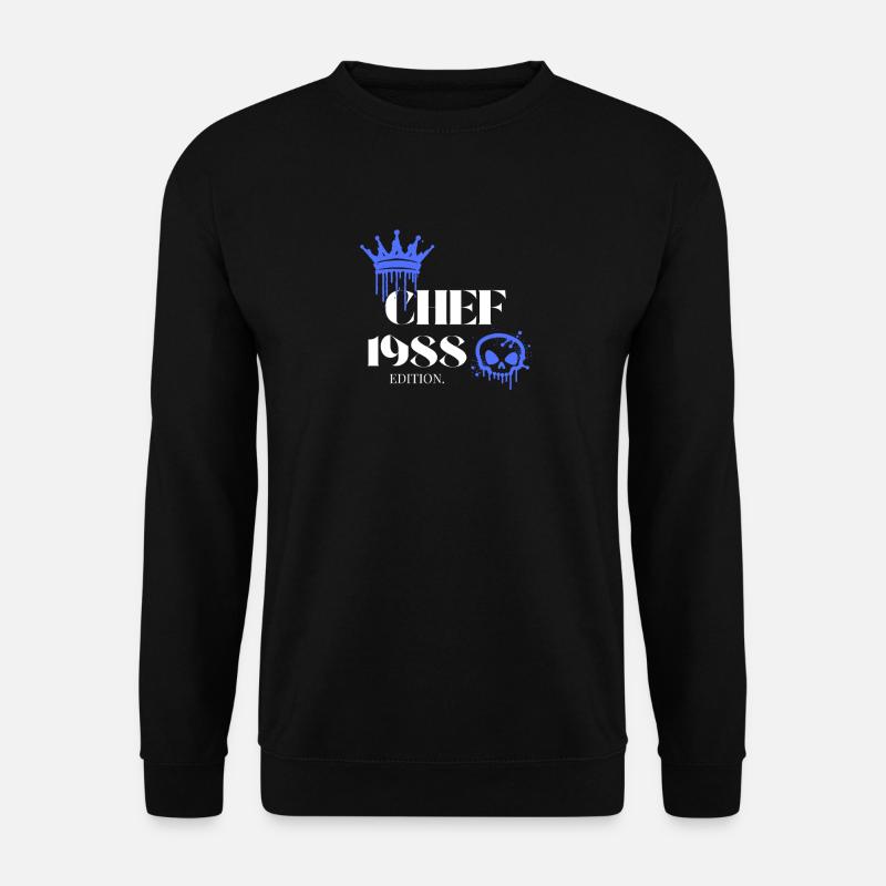 Édition Chef 1988 37 anniversaire Déclaration - Sweat-shirt Unisexe - noir