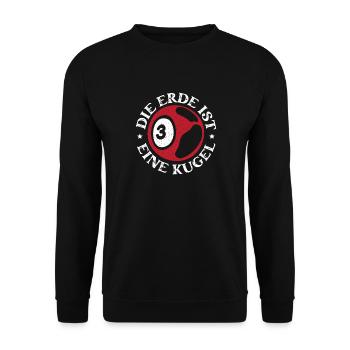 Bingo Bingo La Terre est une boule Bingo - Sweat-shirt Unisexe - noir - Devant - Alina (178cm) & Michal (187cm)