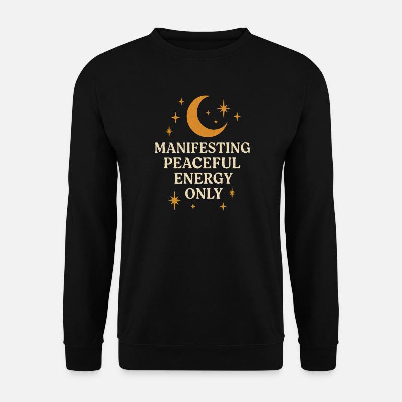 Positive Zitate - Unisex Pullover - Schwarz