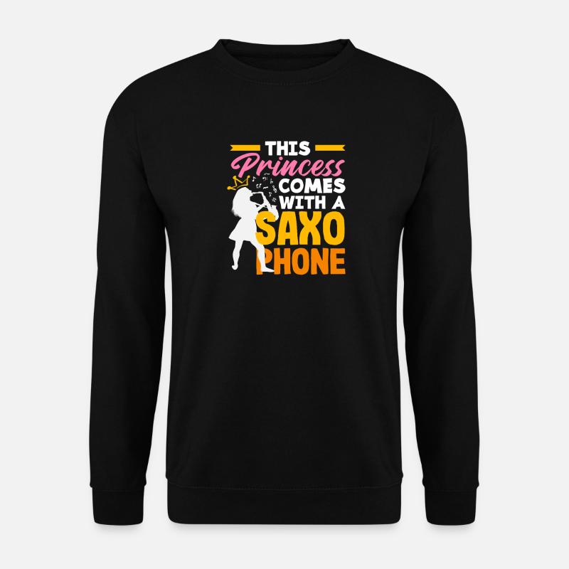 Cette princesse vient avec un - Sweat-shirt Unisexe - noir