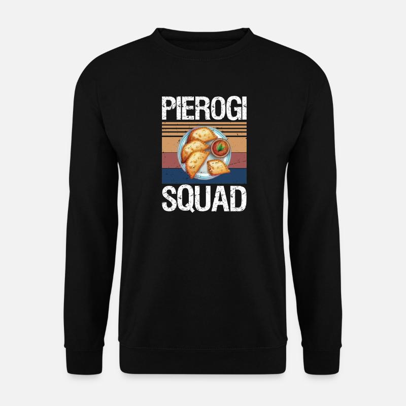 Pierogi Squad Poland Pierogi - Unisex Pullover - Schwarz