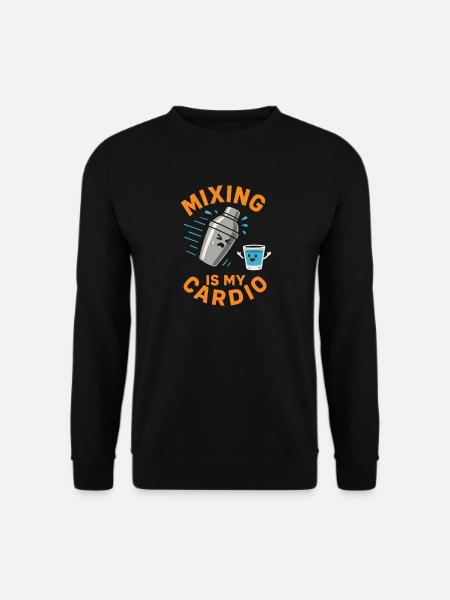 Shaker Stuck Beginner Mixologist - Unisex Sweatshirt - black