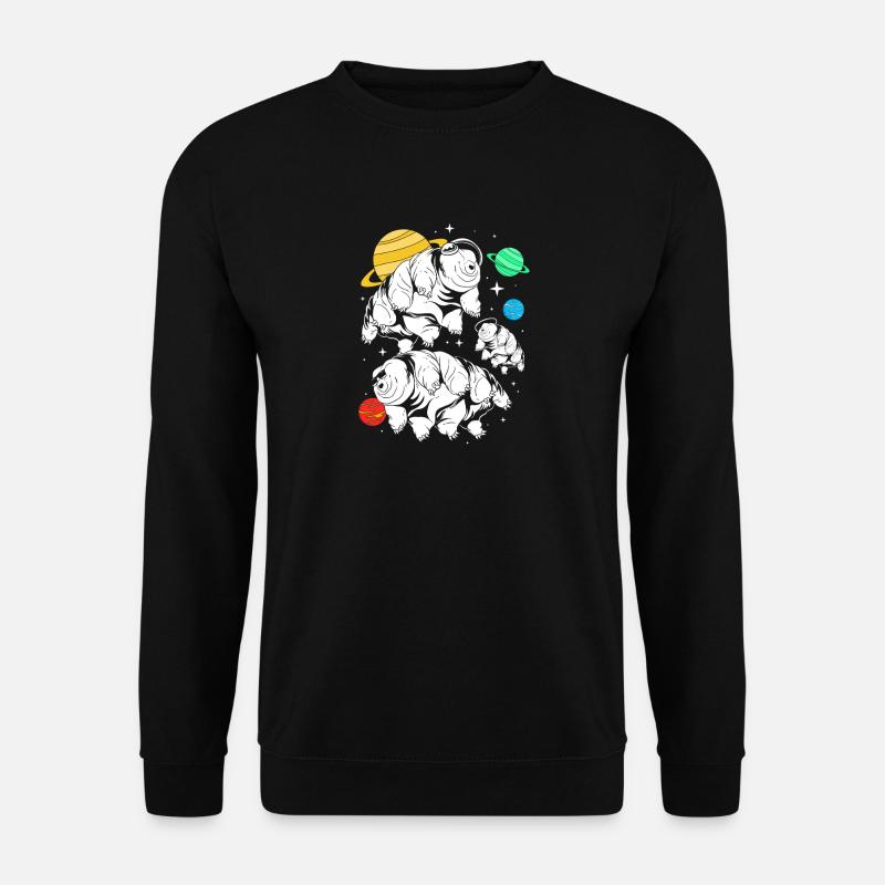Tardigrade Tardigrade Tardigrade Water Bear - Unisex Sweatshirt - black