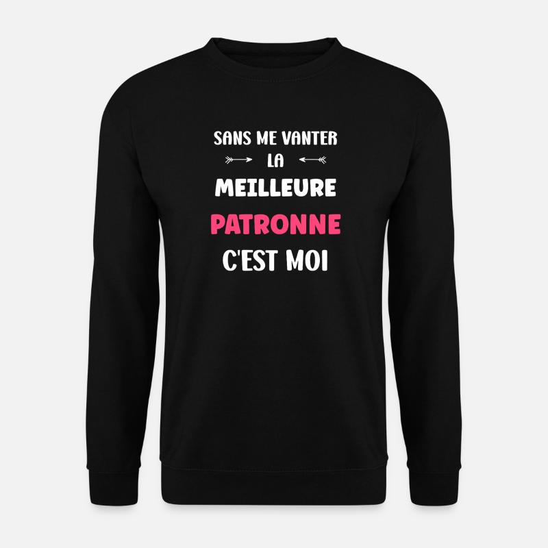 Patronin - Unisex Pullover - Schwarz