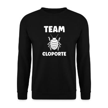 Woodlouse - Unisex Sweatshirt - black - Front - Alina (178cm) & Michal (187cm)