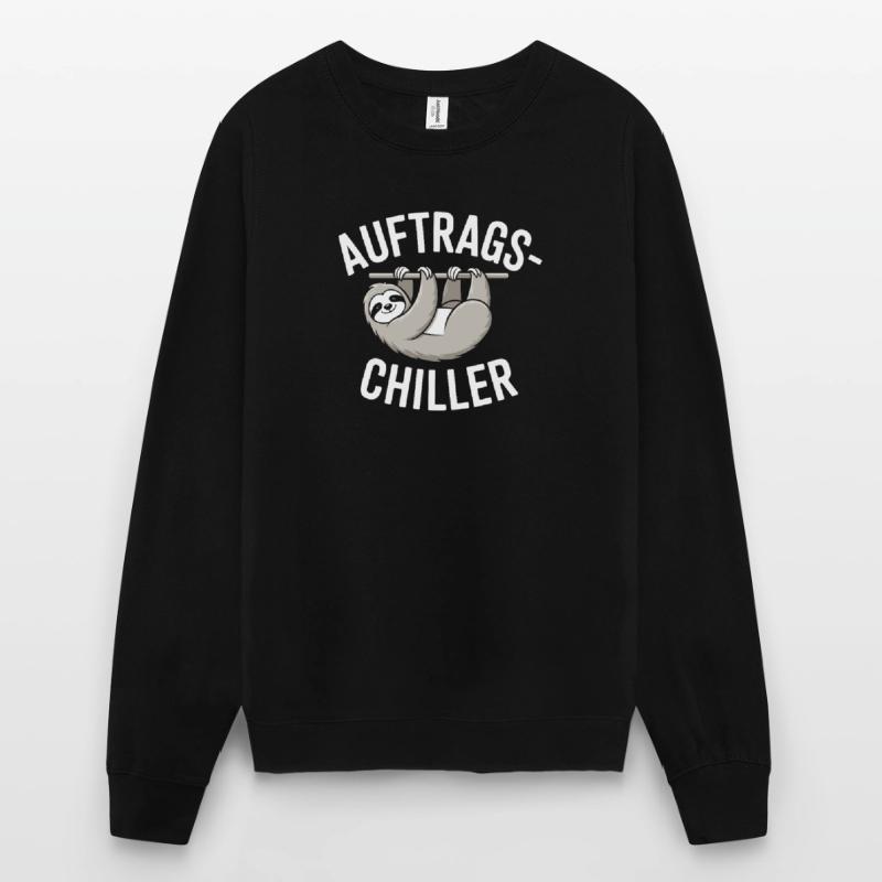 Commander Chiller Commander Chiller Bureau Sloth Sweat-shirt Unisexe
