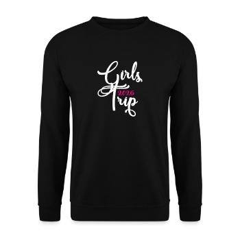 Girl Trip 2026 Gir des filles Strip des filles Strip des filles - Sweat-shirt Unisexe - noir - Devant - Alina (178cm) & Michal (187cm)