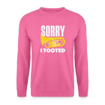 Vintage Euphonium Player - Unisex Sweatshirt - pink - Front
