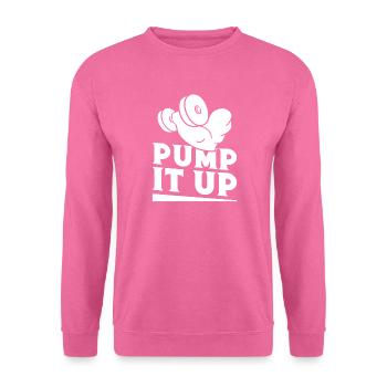 Les accros à la salle de sport s’intensifient en calisthénie fitness - Sweat-shirt Unisexe - rose - Devant