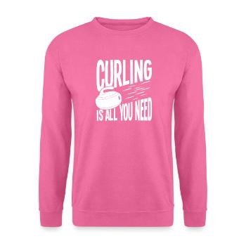 Le fridon, c’est tout ce dont tu as besoin - Sweat-shirt Unisexe - rose - Devant