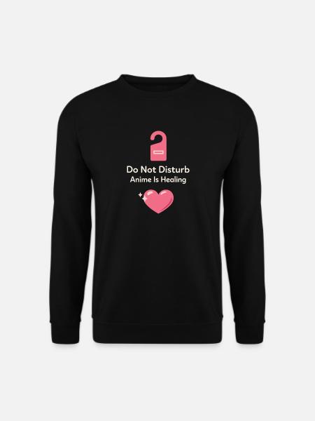 Introverti d’anime Weeb canapé - Sweat-shirt Unisexe - noir
