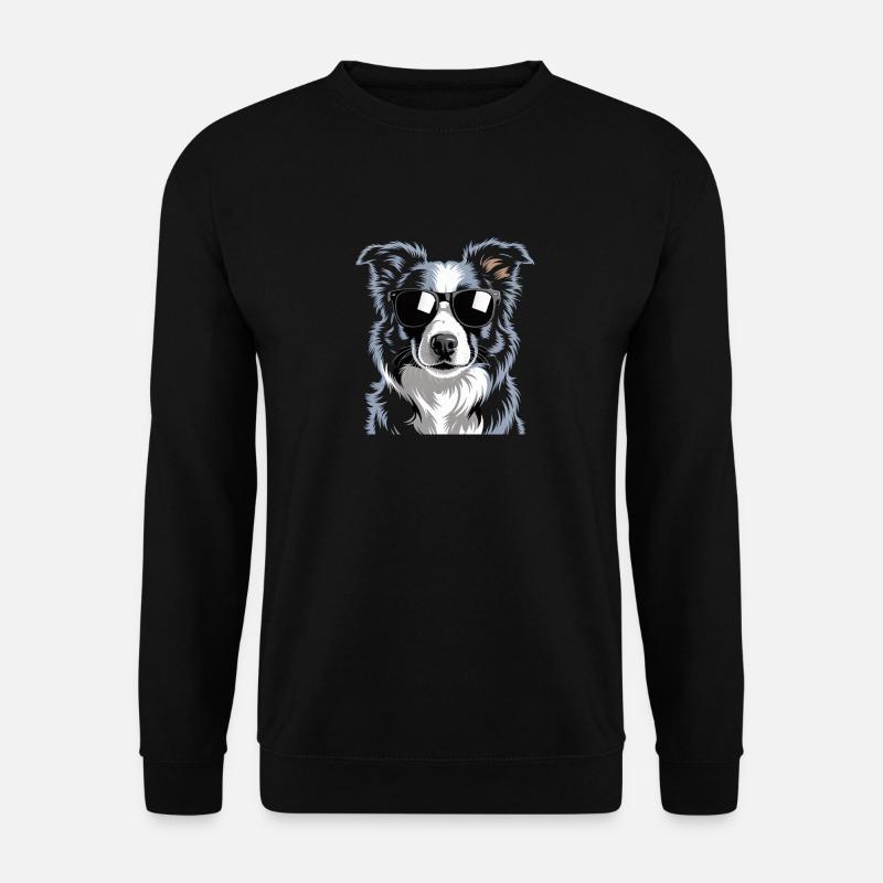 Border Collie - Unisex Pullover - Schwarz
