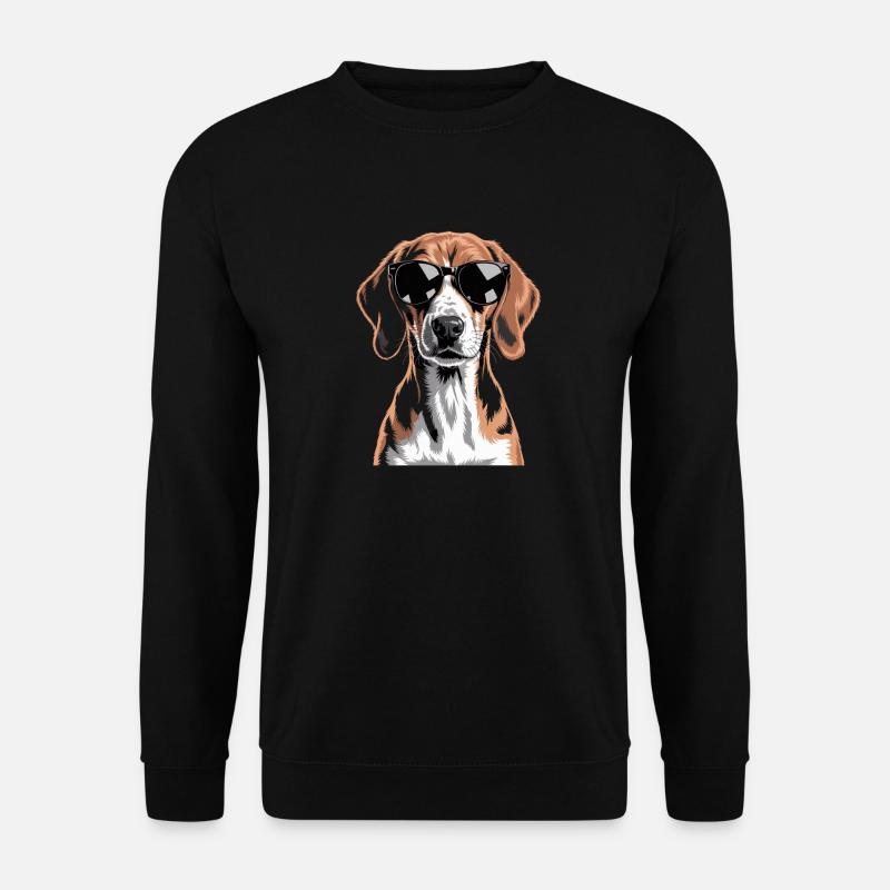 English Foxhound - Unisex Pullover - Schwarz
