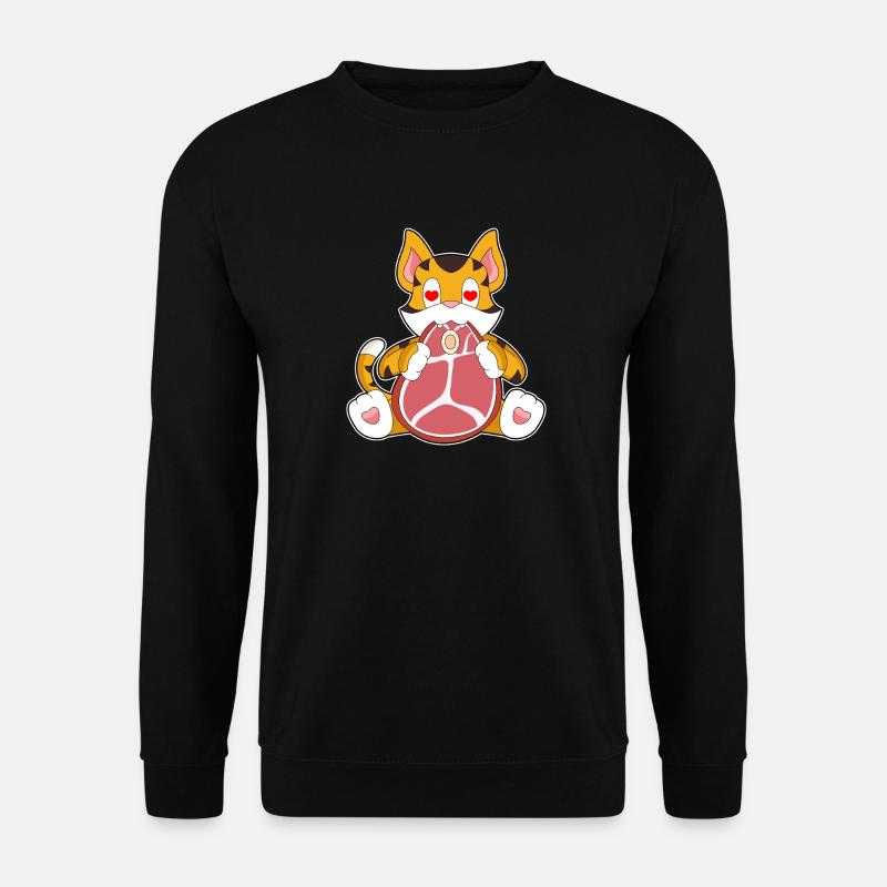 Tiger Meat - Unisex Sweatshirt - black