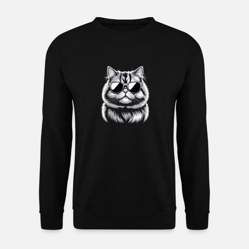 Perserkatze - Unisex Pullover - Schwarz