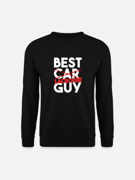 Bester Lacrosse-Sportspieler-Trainer - Unisex Pullover - Schwarz