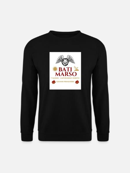 Bati Marso – Silvester-Veneto - Unisex Pullover - Schwarz