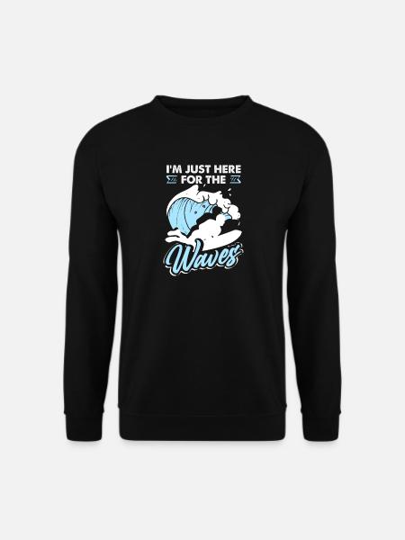 Surfing Surfboarder Bodyboarder - Unisex Sweatshirt - black