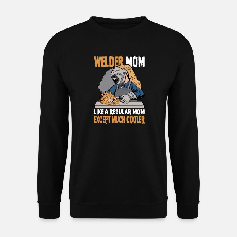 Schweißer Spruch Geschenke Für Metallbauer  - Unisex Pullover - Schwarz