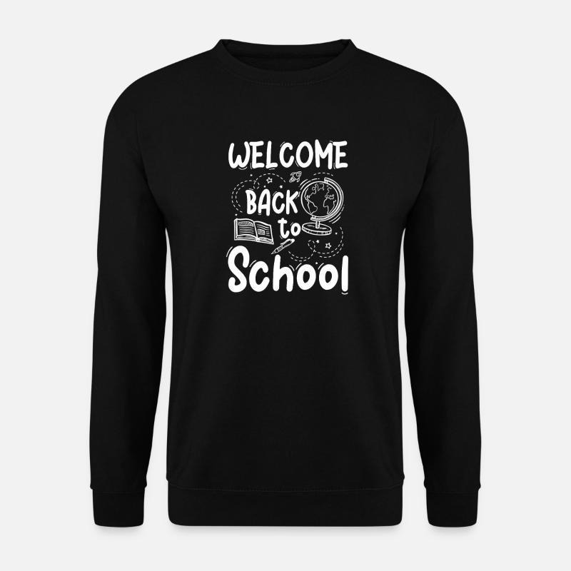 Back to School – Hand Drawing - Unisex Sweatshirt - black