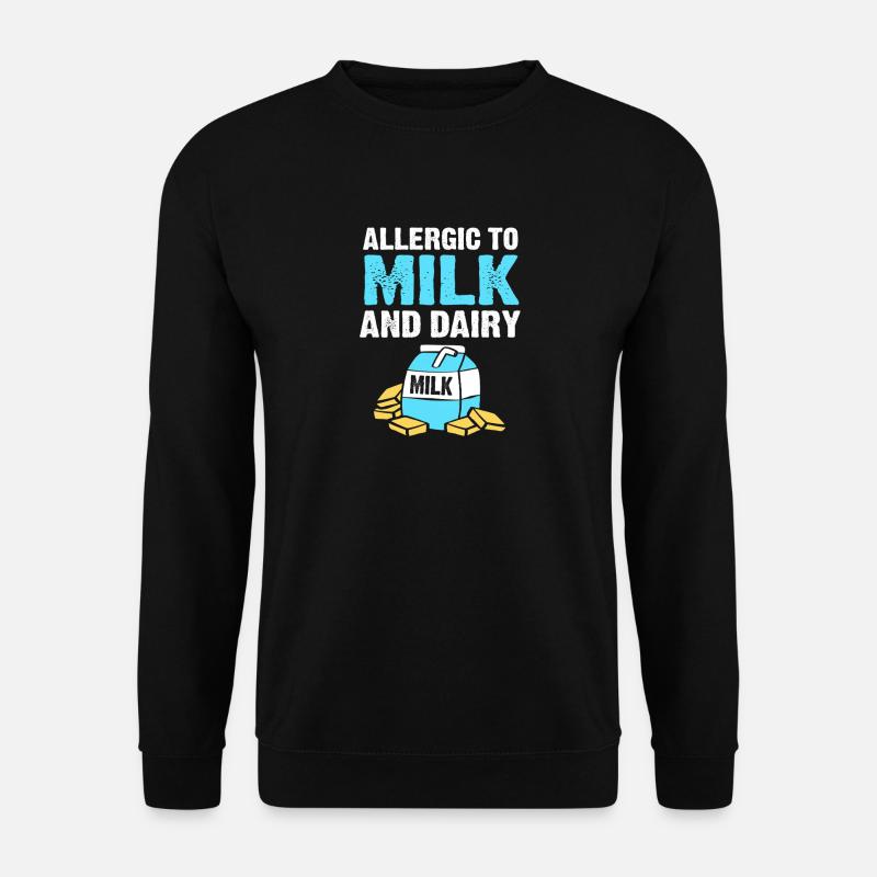 Lebensmittel Allergie - Unisex Pullover - Schwarz