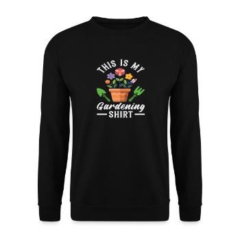 Pflanzenliebhaber Sukkulente Dies Ist - Unisex Pullover - Schwarz - Vorne - Alina (178cm) & Michal (187cm)